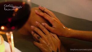 Owl Crystal - OF - Cozy Homemade Blowjob in the Bathroom