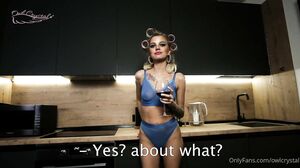 Owl Crystal - OF - Stepmom Seduced With Wine and Sucked