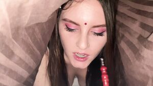 Alyssa Quinn - Girl under Blanket Treating Coronavirus Covid-19 (Smoking Hot) -IMWF