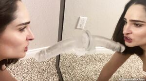 Ava Alex - Hot slut loves watching herself get fucked in the mirror