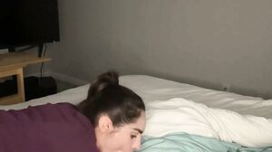 Ava Alex - Using your dick while you snooze and making you cum on my face