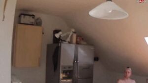 WG-Mitbewohnerin Anal Entjungfert mit Martinobang