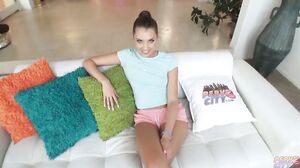 Sporty Newbie Elena Koshka Loves Playing With Balls