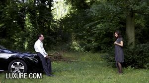 Luxure - Anal sex on a car with submissive Lana Rhoades