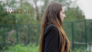 MetArtX - Sakura Hell Stockings On The Wood 2