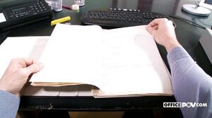 OfficePOV - Karina Grand - The Last Day In The Office