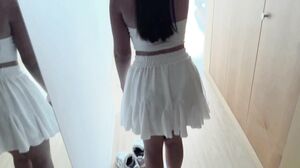 Sharing Bed With Unknown Girl In Hotel Room - Suddenly Fuck With Big Ass Babe After Morning Jerk Off!