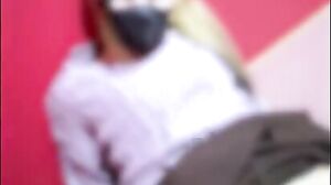 Double feature of a girl who says she’s going to leave her boyfriend after he’s taken her to within an inch of her life and she climaxes while stifling her voice with her cunt!