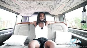 The Fan Bus - Slutty Ex GF Fucked By BBC For The First Time After She Cheated On Him On His Bday