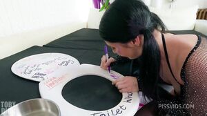 Kaitlyn Katsaros SWALLOWED PISS PUKE Fucked HARD in ASS and FACE with TEARS for LUBE