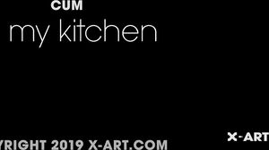 X-Art - Carrie CUM in MY kitchen