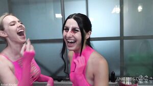 Kaitlyn Katsaros & Rebel Rhyder - Deepthroating, Puking, Double Anal Fisting with Kaitlyn Katsaros