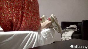 BBW Celine With Big Tits Enjoys With Cris Angelo - AGEDLOVE