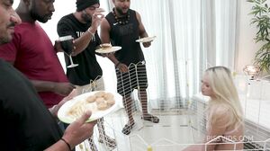 P-Sluts Vol.64 Starring Sexy Pet Larissa Leite Enjoys Some DAP 0% Pussy With 4 Big Black Cocks ,Puk3 ,Cum Swallow, Footjob And Lots Of Piss Drinking in HD