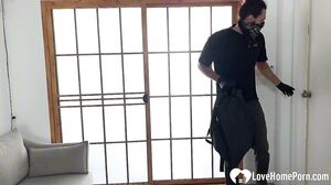 I Broke Into the Hot Student’s Apartment Next Door and Destroyed Her Pussy