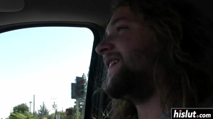 Babe is very passionate during hot intercourse