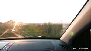 Alisa Lovely - Babe Blowjob Dick Strangerand Hard Doggy Sex in Field