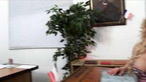 Get Your Fix - Tight pussy blonde students share teacher