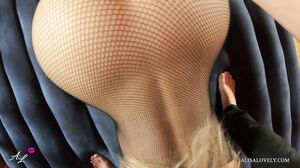 Alisa Lovely - Fuck Girlfriend in Mask Rabbit and Sexy Costume - Amateur POV Dirty Couple