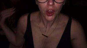 Lindsey Love - Horny MILF gives Passionate BJ - with Killer Eye Contact