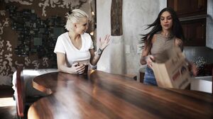 April Olsen, Kenzie Taylor - Rebound in HD