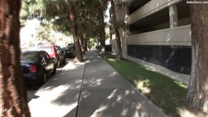 Babe Stare - Blonde teen gives a mean blowjob so she can get a facial cumshot