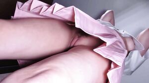 27-year-old dancer's pussy & anal continuous creampie followed by high-speed hip-swinging anal fuck in cowgirl position is too dangerous www