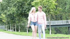 Nikki Hill -  Blonde Teen Wet Casual Fuck