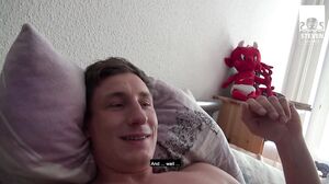 Sexy Buurvrouw - Real homemade sex + outdoor 3some in Germany : Lullu Gun & Jason Steel