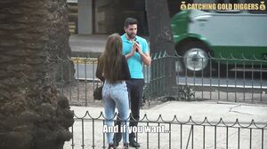 CatchingGoldDigger - Sexy Venezuelan in Black Thongs Gets Fucked by a Rich Gringo