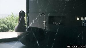 BLACKED Cock Crazy Hottie Rae lil Black Dumps BF For Two BBCs