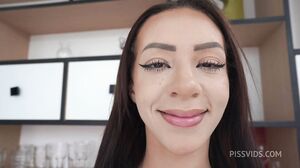 Gih Spanic, Brazilian cutie, fucked by huge cocks, drinks pee and gives nasty BJ (DAP, pissing, 4on1, romain, romain BJ, dirty version, ATM, Double Barrel BJ, BBC) OB463 in HD