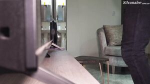 Silvana Lee - Hot Latina is Watched by a Perverted Thief Angelcruzxx who Ends up Fucking her Hard - Silvana Lee