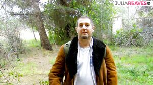 Julia Reaves - Skinny girl rides a huge dick on the ground to cumshot