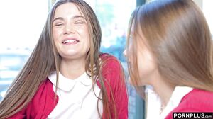 PornPlus - Juniper Ren And Rose Carter Twin Tease