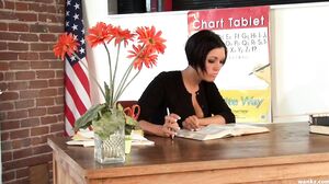 Dylan Ryder - Busty School Teacher Gets Fucked In Class