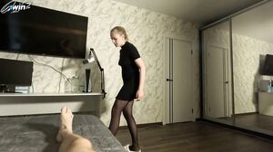 Arisha Mills - Mom's Friend's Daughter Stayed with me and was Fucked