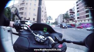 Nick Moreno - A Muscular Woman and I go Shopping and have Slapping Sex inside the Store Fitting Room