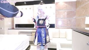 A slender beauty, a downer layer in the apparel industry, Y-san. Genshin Impact: Masturbation with Ayaka Kamisato