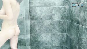 Tara Summers - Strong Orgasm in the Shower using Showerhead