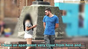 Antonio Mallorca - Hot Colombian Teen with a Sexy Thong Fucks a Guy for her Addiction