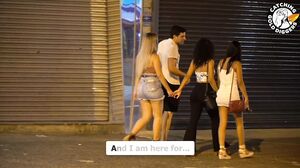 Antonio Mallorca - 3 Hot Girls from Brazil Agree to have a FOURSOME with a Complete Stranger!