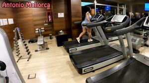 Antonio Mallorca - Huge Ass Brazilian Slut Gets Fucked in the Gym Hard