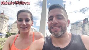 Antonio Mallorca - Argentinian Fitness Babe Gets Picked up - Michelle