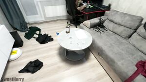SweetHerry - Woke up with my Neighbor Naked in Bed after a Party and Decided to Fuck her again