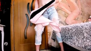 LolyHornyXXX - I Pee in My Jeans and Masturbate