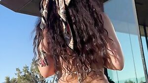 Hooneyydeww - Poolside POV BBC Sextape