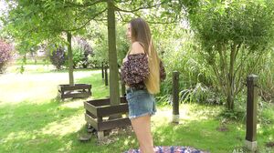 Arina Shy - Horny Orchard in 4K