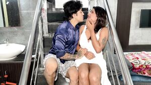 Tejashwini Prabhakar Gowda Stairs Romance Uncut (2025) Hindi Hot Short Film