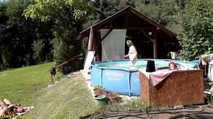 OnlyTaboo - BBW Betty Violet Mature Pool Anal Party Orgy